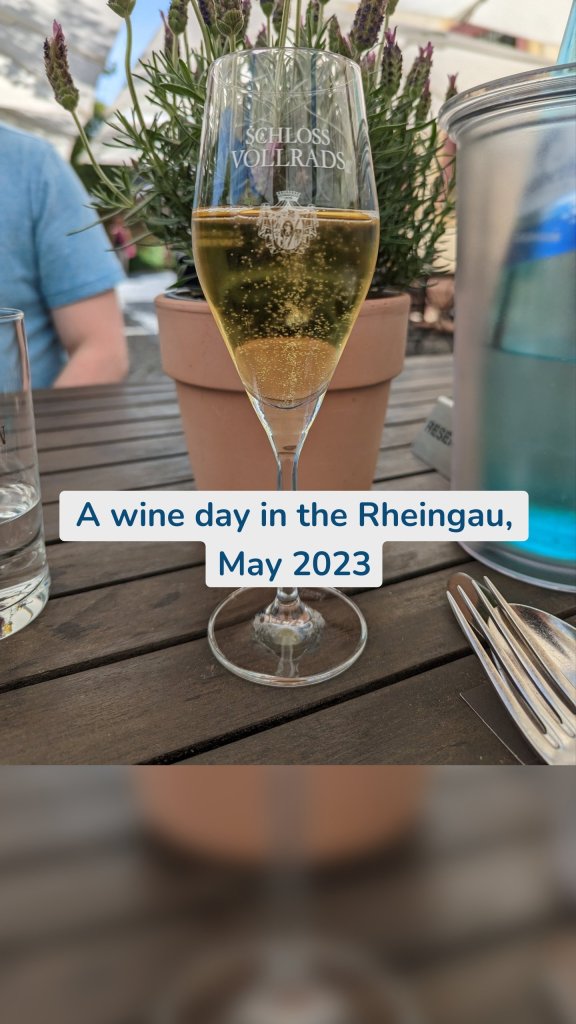 A wine day in the Rheingau, May 2023